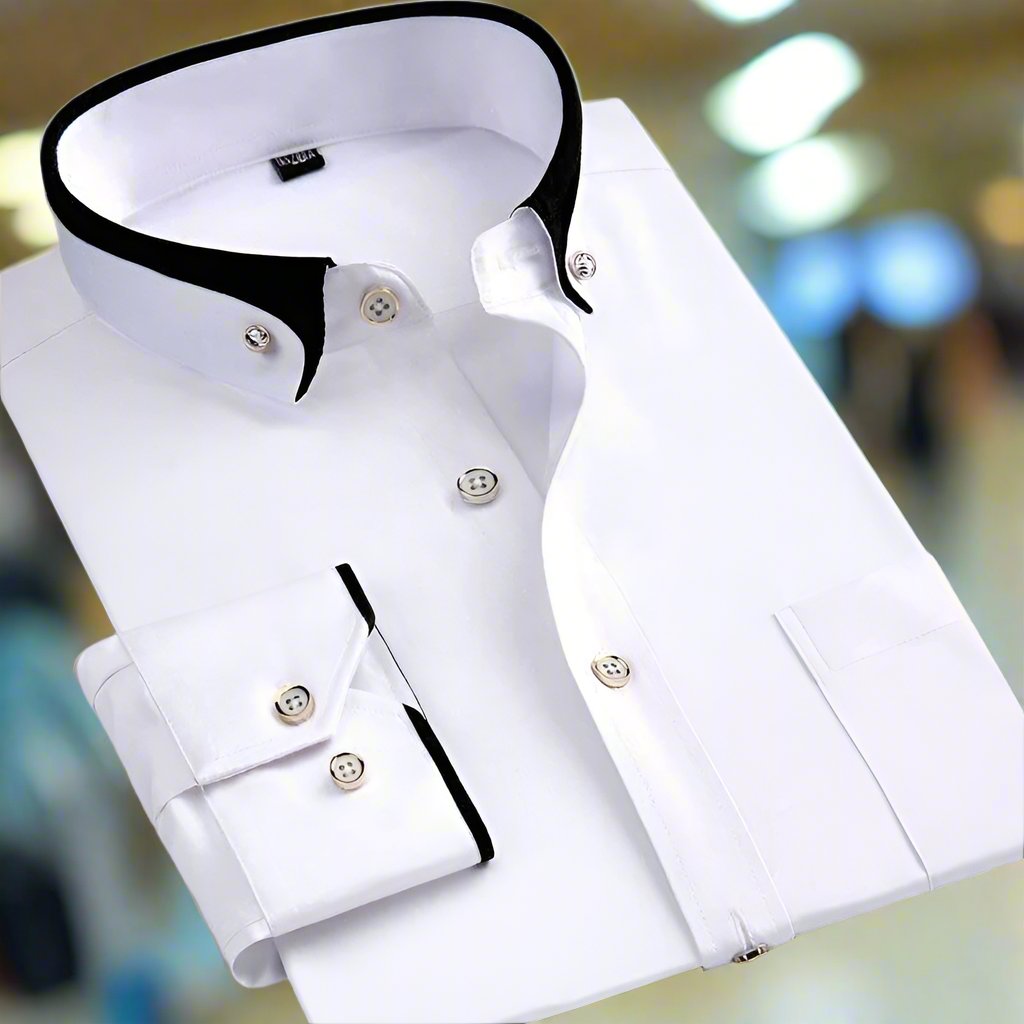 Ricky | Long Sleeve Button-Down Shirt