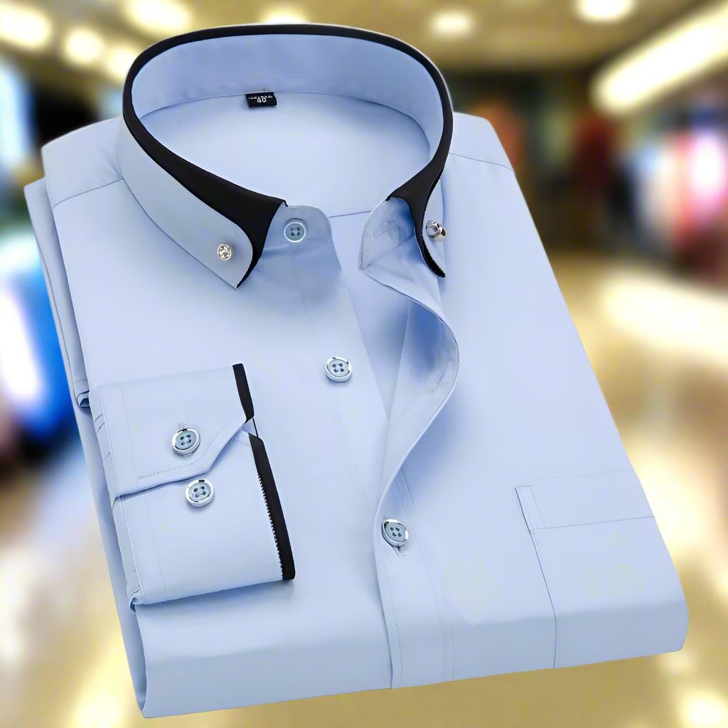 Ricky | Long Sleeve Button-Down Shirt