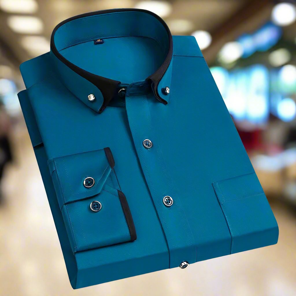 Ricky | Long Sleeve Button-Down Shirt