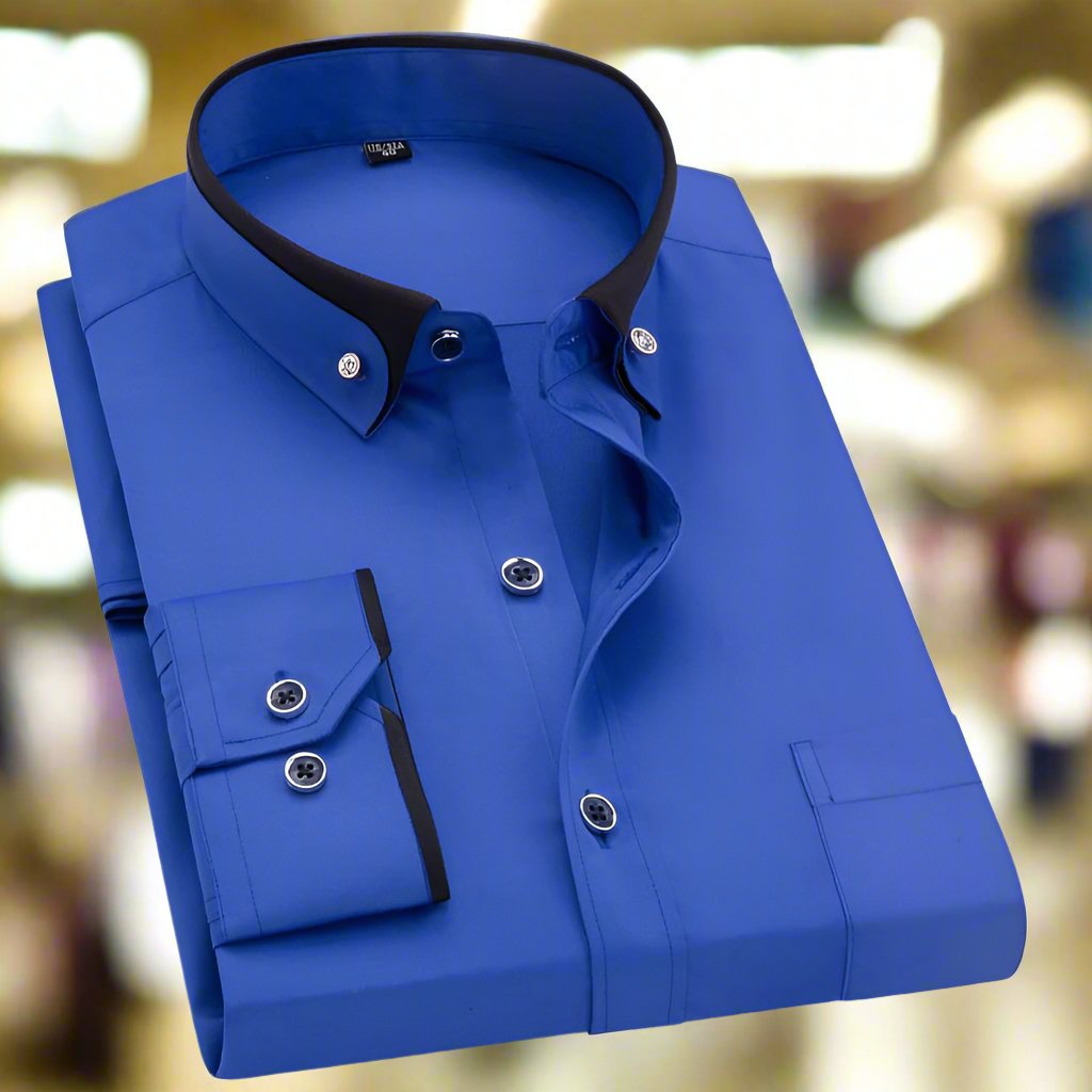 Ricky | Long Sleeve Button-Down Shirt