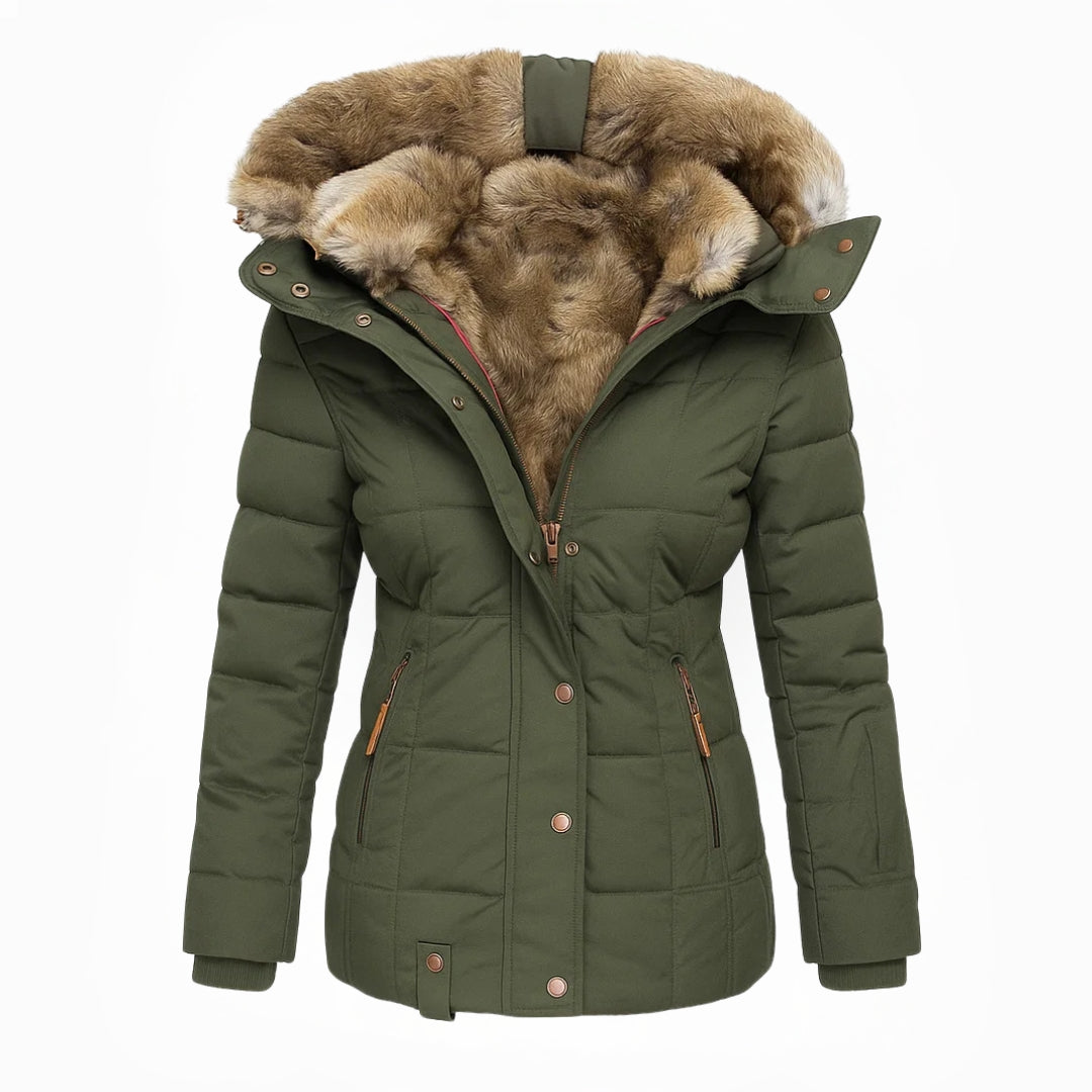 Maybelle | Hooded Quilted Coat