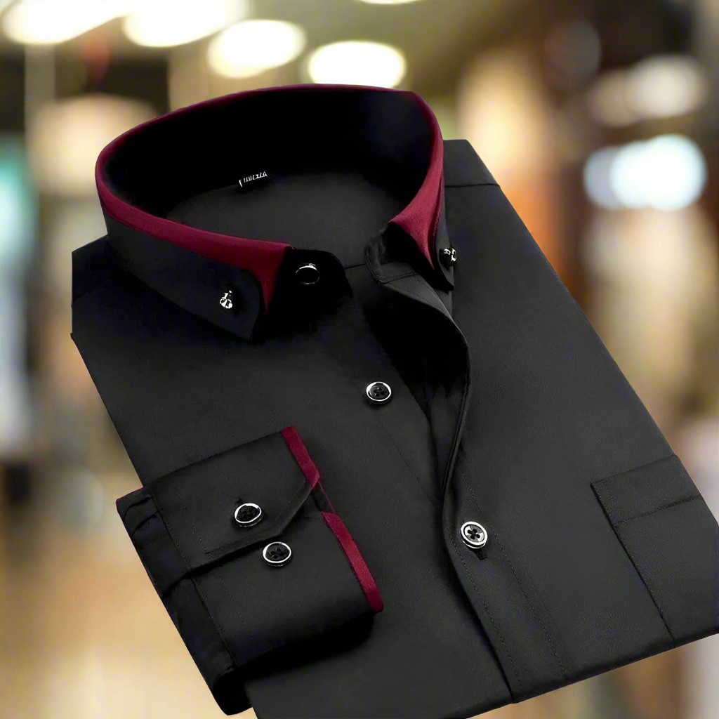 Ricky | Long Sleeve Button-Down Shirt
