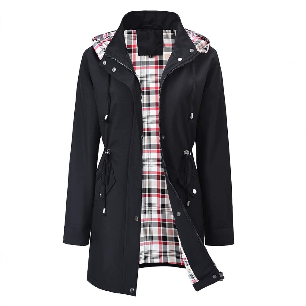Lauren | Waterproof 3-in-1 Detachable-Hood Rain Coat