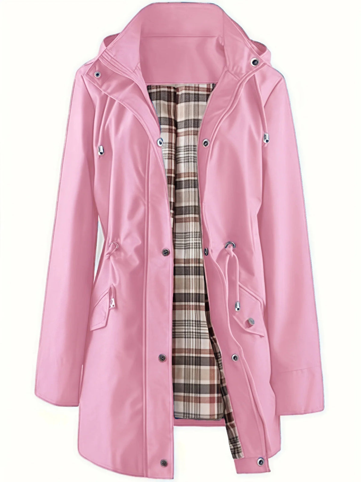 Lauren | Waterproof 3-in-1 Detachable-Hood Rain Coat