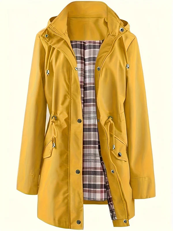 Lauren | Waterproof 3-in-1 Detachable-Hood Rain Coat