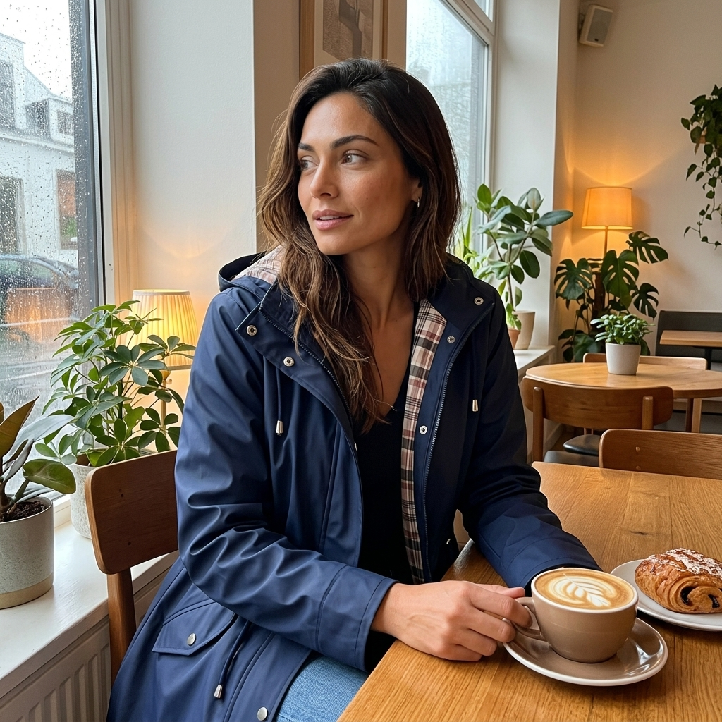 Lauren | Waterproof 3-in-1 Detachable-Hood Rain Coat