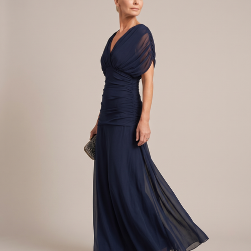 Avery | Elegant Blue Dress